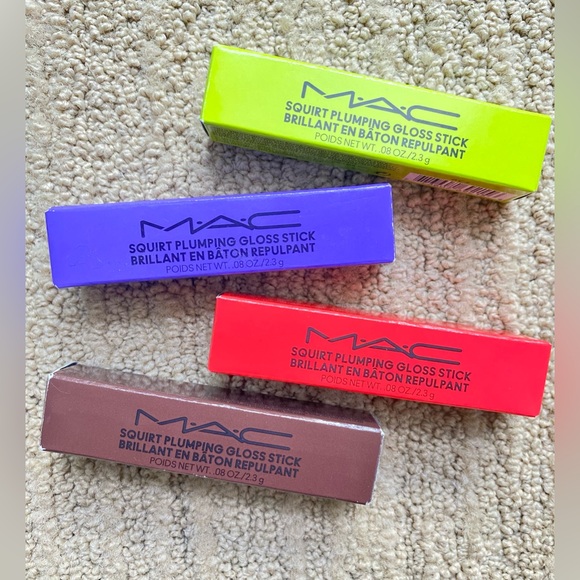 4pc MAC Plumping Gloss Sticks - Picture 1 of 1